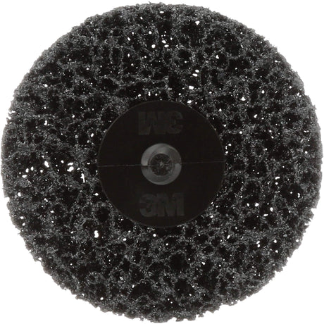 Scotch-Brite™ Roloc™ Coating Removal Disc 07461 CR-DH, 3" Dia., Extra Coarse Grit, Silicon Carbide