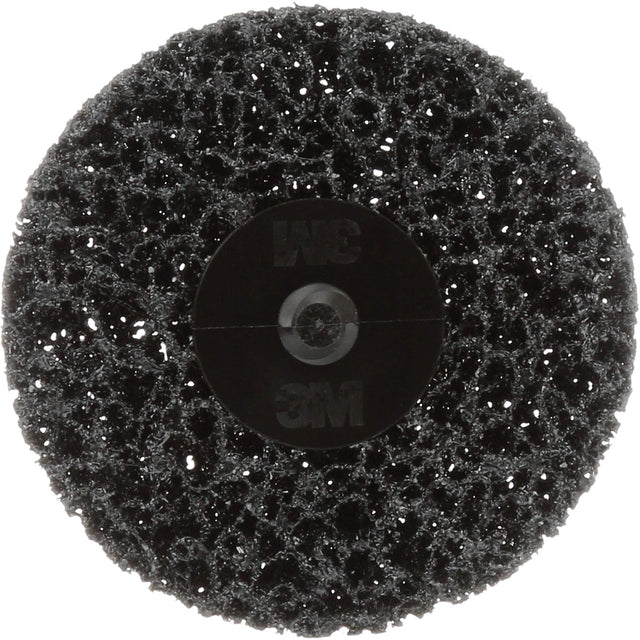 Scotch-Brite™ Roloc™ Coating Removal Disc 07461 CR-DH, 3" Dia., Extra Coarse Grit, Silicon Carbide
