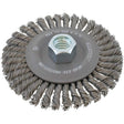 ALLSTEEL™ Wheel Wire Brush, 6" Dia., 0.02" Fill, 5/8"-11 Arbor