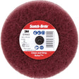 Scotch-Brite™ Roloc™ Plus General Purpose Scuffing Wheel, 4" Dia.