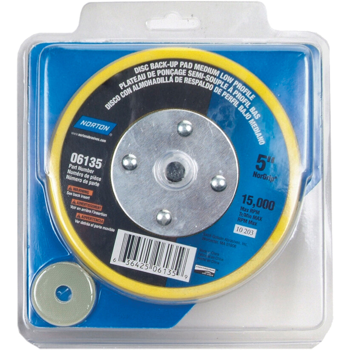 Back Up Pads For PSA & Hook And Loop Paper Discs