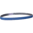 BlueFire® File Belt, 3/8" W x 13" L, Zirconia Alumina, 80 Grit