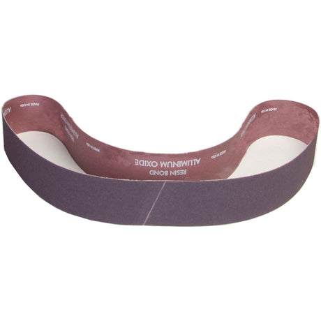Metalite® Narrow Benchstand Sanding Belt, 2" W x 48" L, Aluminum Oxide, 100 Grit