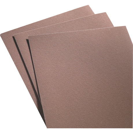 Sandpaper, Cloth Sheets - Metalite K225, 9" x 11", 400 Grit, Aluminum Oxide