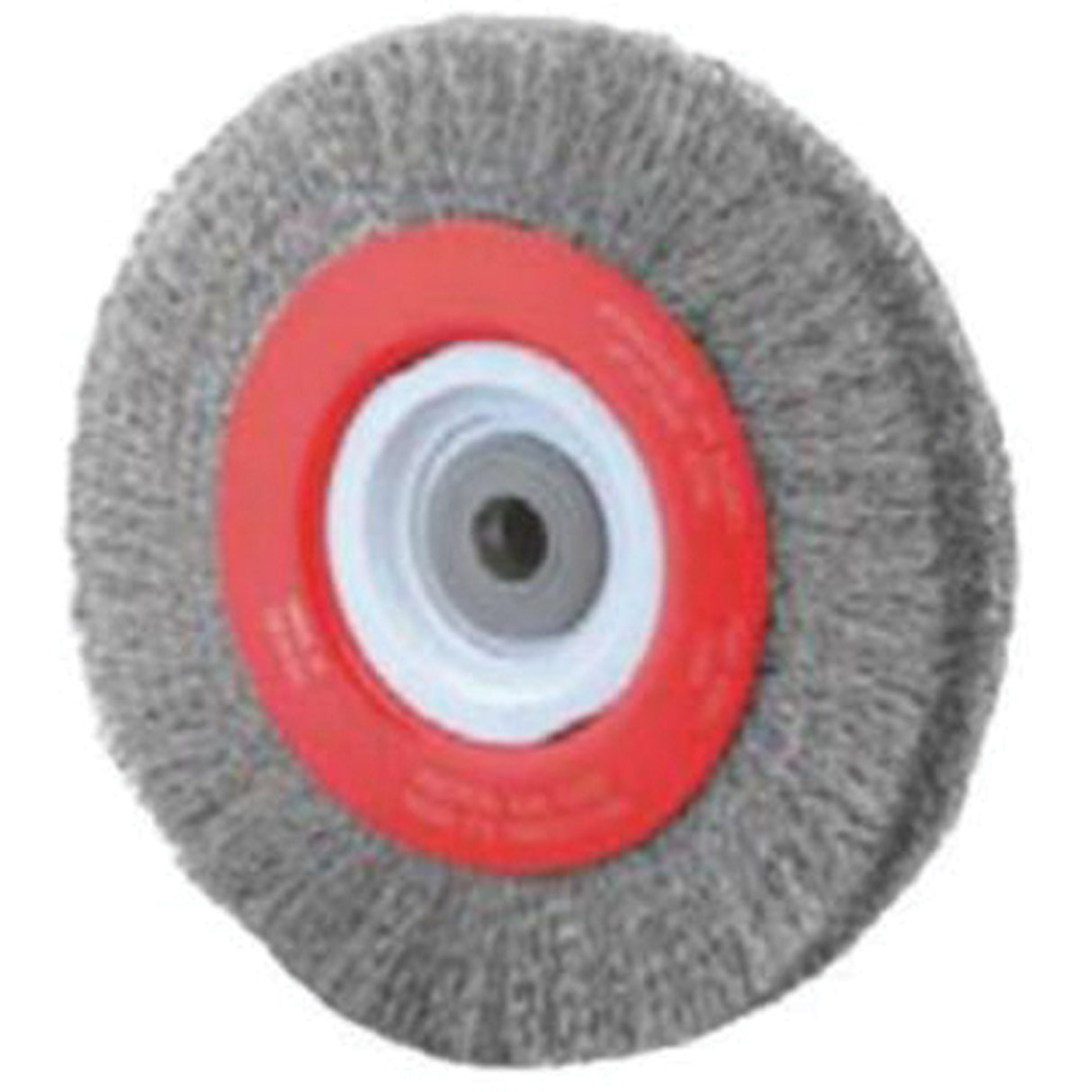 Crimped Bench Wheel, 8" Dia., 0.014" Fill, 1/2"-2 Arbor