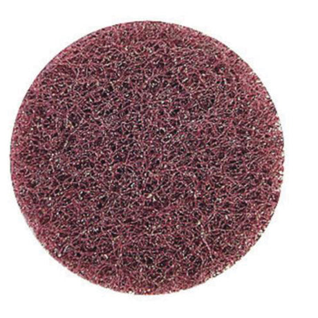 Bear-Tex® High Strength Non-Woven Quick-Change Buffing Disc, 2" Dia., Medium Grit, Aluminum Oxide