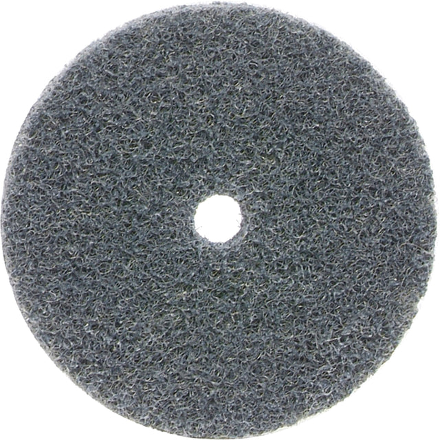 Bear-Tex® Non-Woven Unified Wheel, 2" x 1/4", 1/4" Arbor, Fine Grit, Silicon Carbide