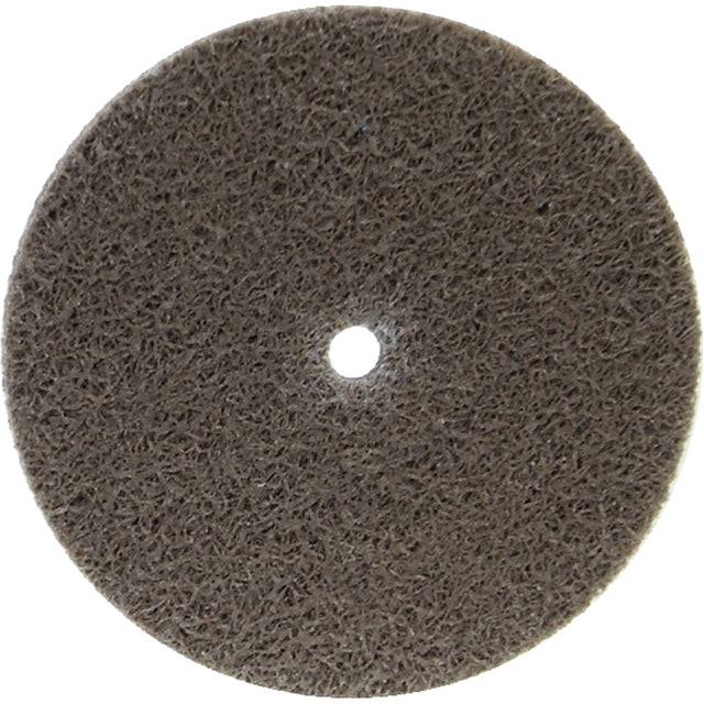 Bear-Tex® Non-Woven Unified Wheel, 3" x 1/4", 1/4" Arbor, Coarse Grit, Aluminum Oxide