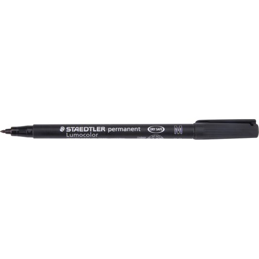 Lumocolor® Permanent Marker, Medium, Black
