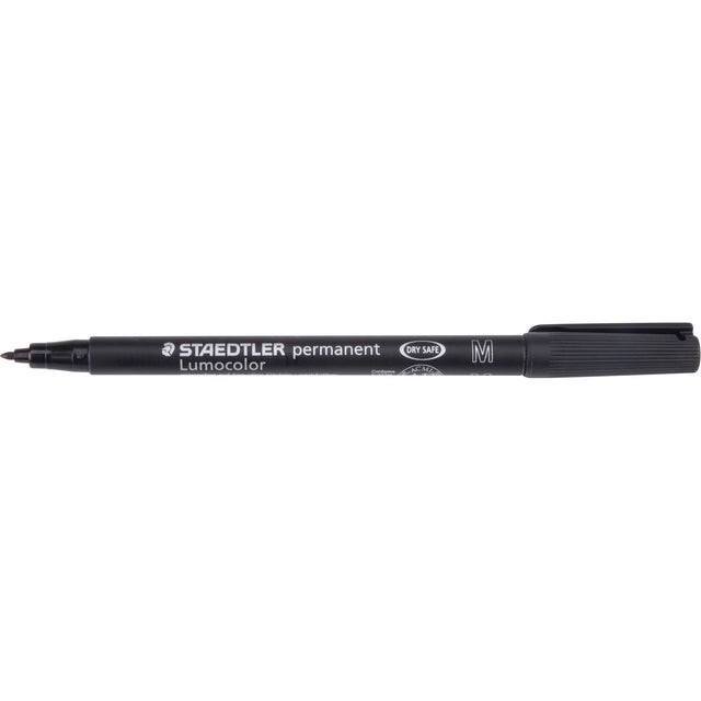 Lumocolor® Permanent Marker, Medium, Black