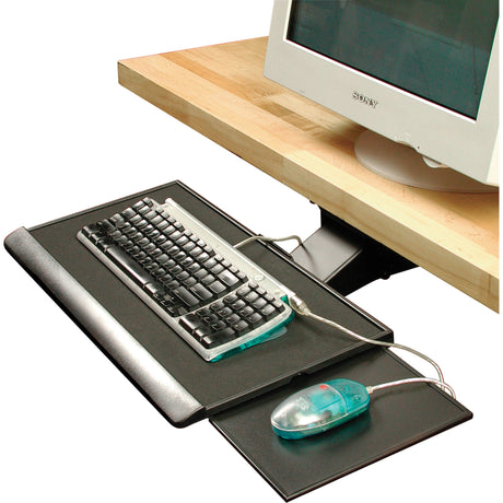Heavy-Duty Articulating Keyboard Trays With Mouse Platform