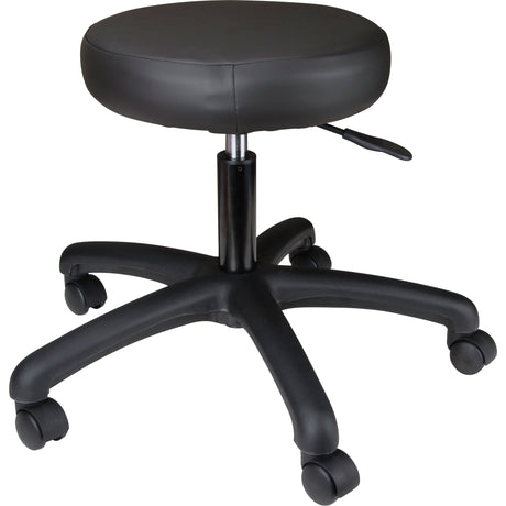900 Series Task Stool, Mobile, Adjustable, 16" - 22", Vinyl Seat, Black