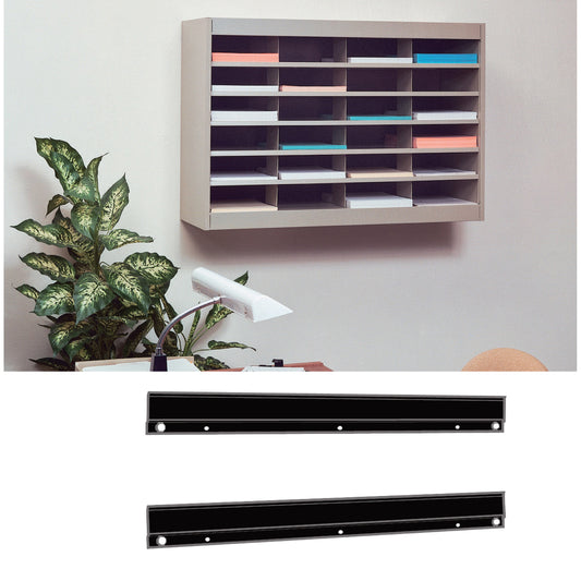 Heavy-duty Steel Literature Organizers - Mounting Hardware