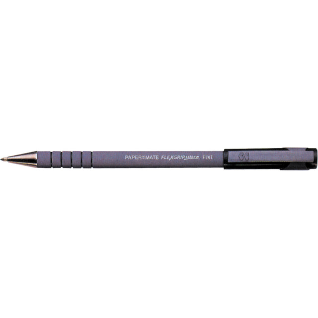 Flexgrip Ultra® Ball Point Pen, Black, 0.8 mm, Retractable