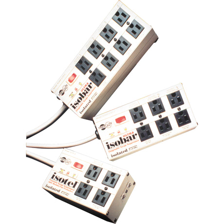 Isobar® Premium Surge Suppressors, 4 Outlets, 3330 J, 1440 W, 6' Cord