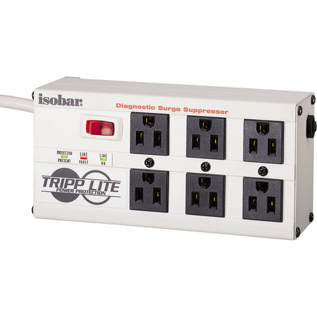Isobar® Premium Surge Suppressors, 6 Outlets, 2850 J, 1440 W, 6' Cord