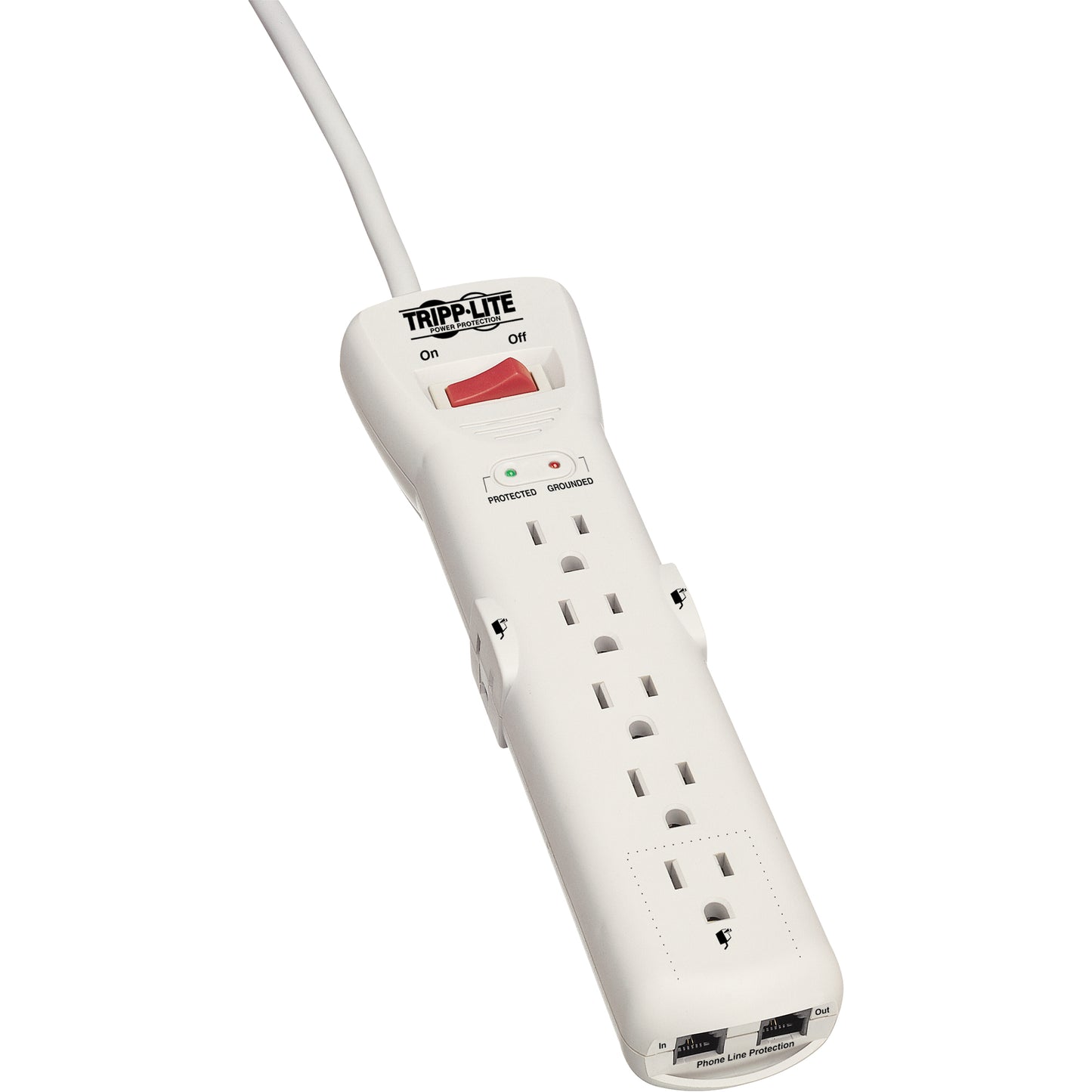 Protect-It Surge Suppressors, 7 Outlets, 2470 J, 1800 W, 7' Cord