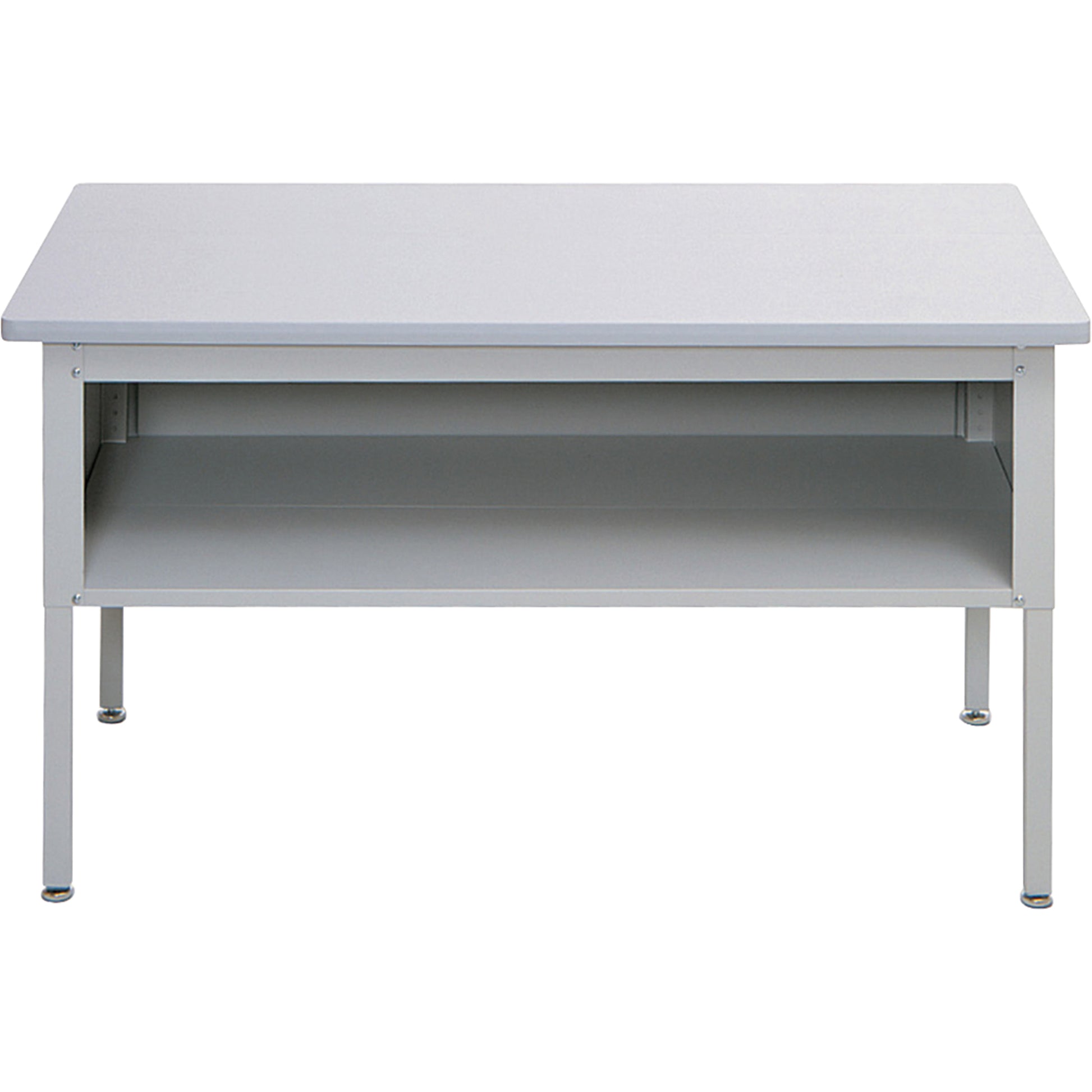 E-z Sort® Mailroom Furniture-sorting Tables With Shelf-base Table With Shelf, 60" W x 28" D x 36" H, Laminate
