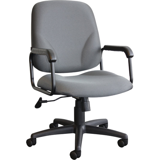 High Back Conference Room Chair, Charcoal, 275 lbs. Capacity