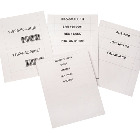 Bin Buddy™ Label Holders, 1-7/8" L x 8" W