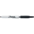 Retractable Permanent Marker, Fine, Black