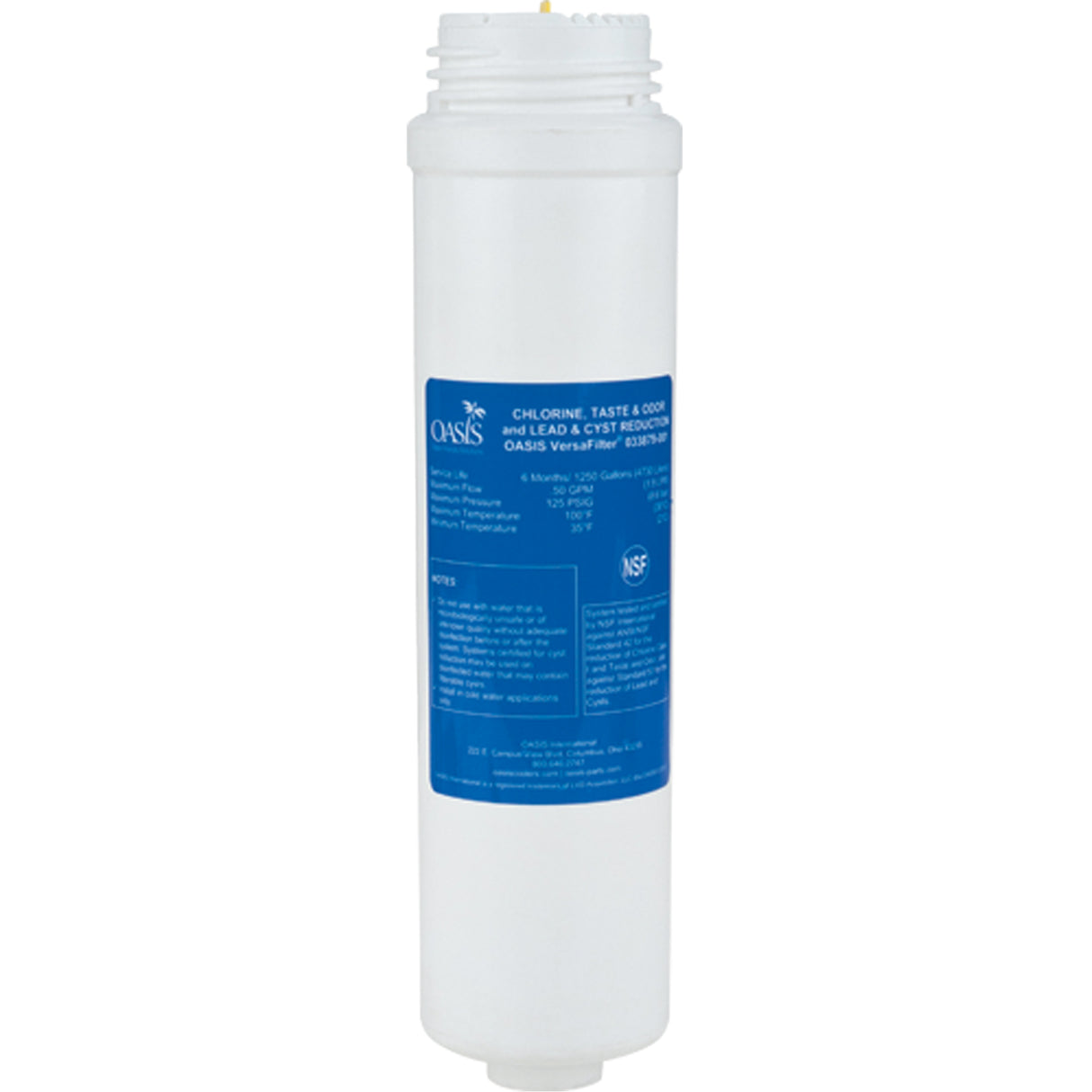 Drinking Water Filter for Oasis® Coolers - Refill Cartridges, For Oasis® Coolers