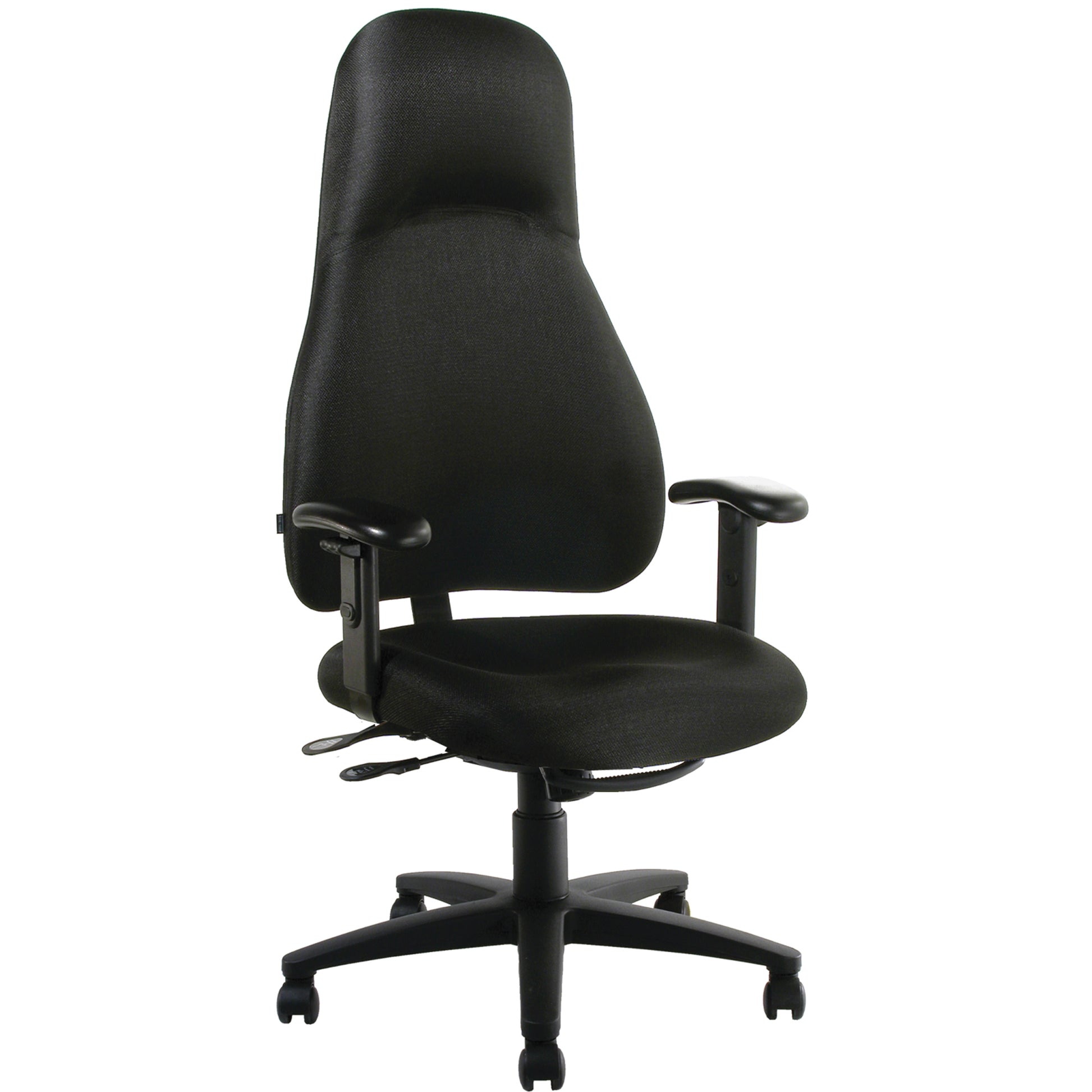 Supportech  Armchair, Black, 250 lbs. Capacity