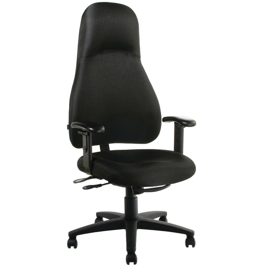 Supportech  Armchair, Black, 250 lbs. Capacity