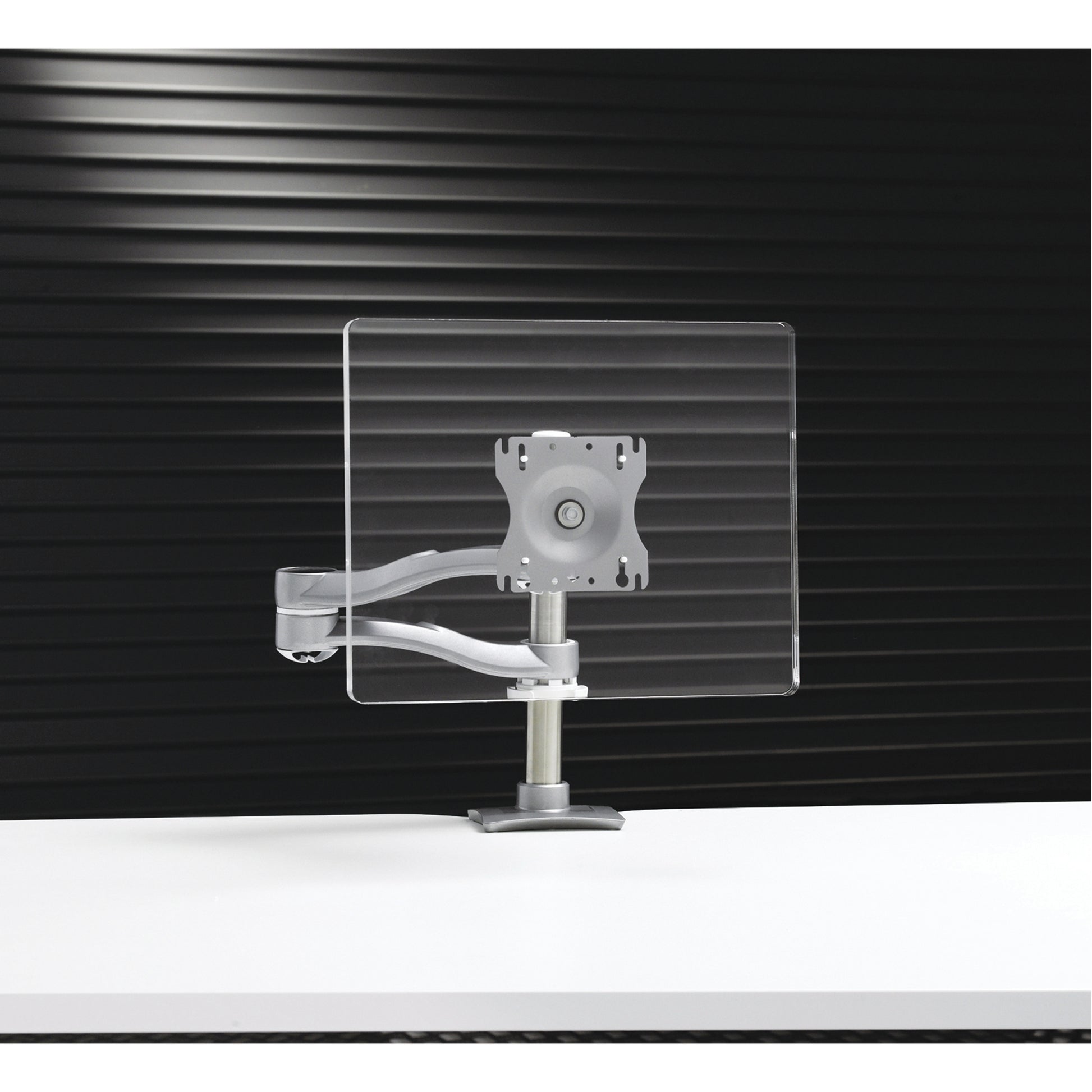 Single-Screen, Height-Adjustable Double-Extension Arm