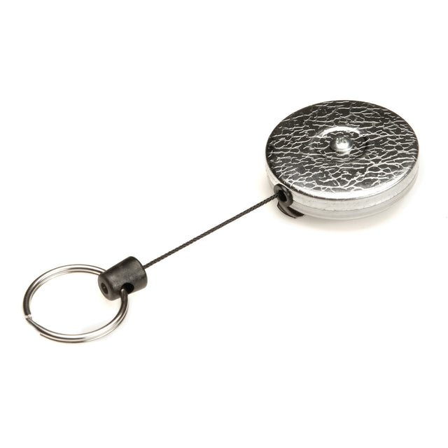 Original Self Retracting Reels #485-HDK, Chrome, 48" Cable, Belt Clip Attachment