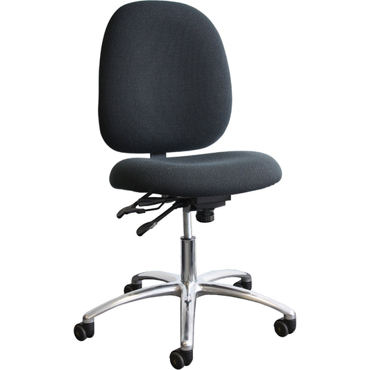 ESD (Electrostatic Dissipative) Shoptech Seating, Fabric, Blue, 250 lbs. Capacity