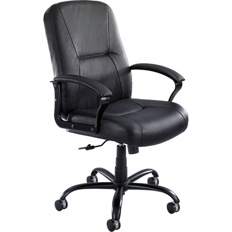 Serenity™ Big & Tall Chair, Leather, Black, 500 lbs. Capacity