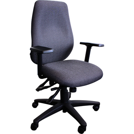Cierra™ Petite Series Ergonomic Chairs, Fabric, Black, 275 lbs. Capacity