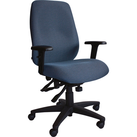 Cierra™ Ergonomic Chairs, Fabric, Blue, 250 lbs. Capacity