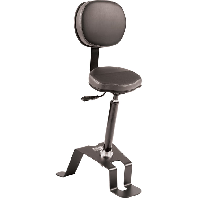 TA 300™ Ergonomic Sit/Stand Chair, Vinyl, Black