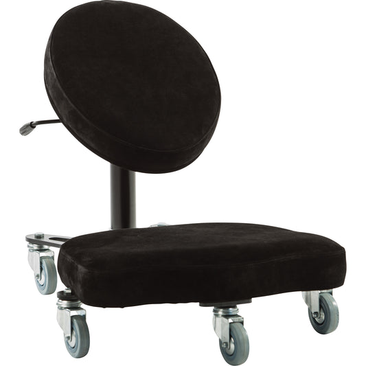 Flex™ Ergonomic Chair, Vinyl, Black/Grey