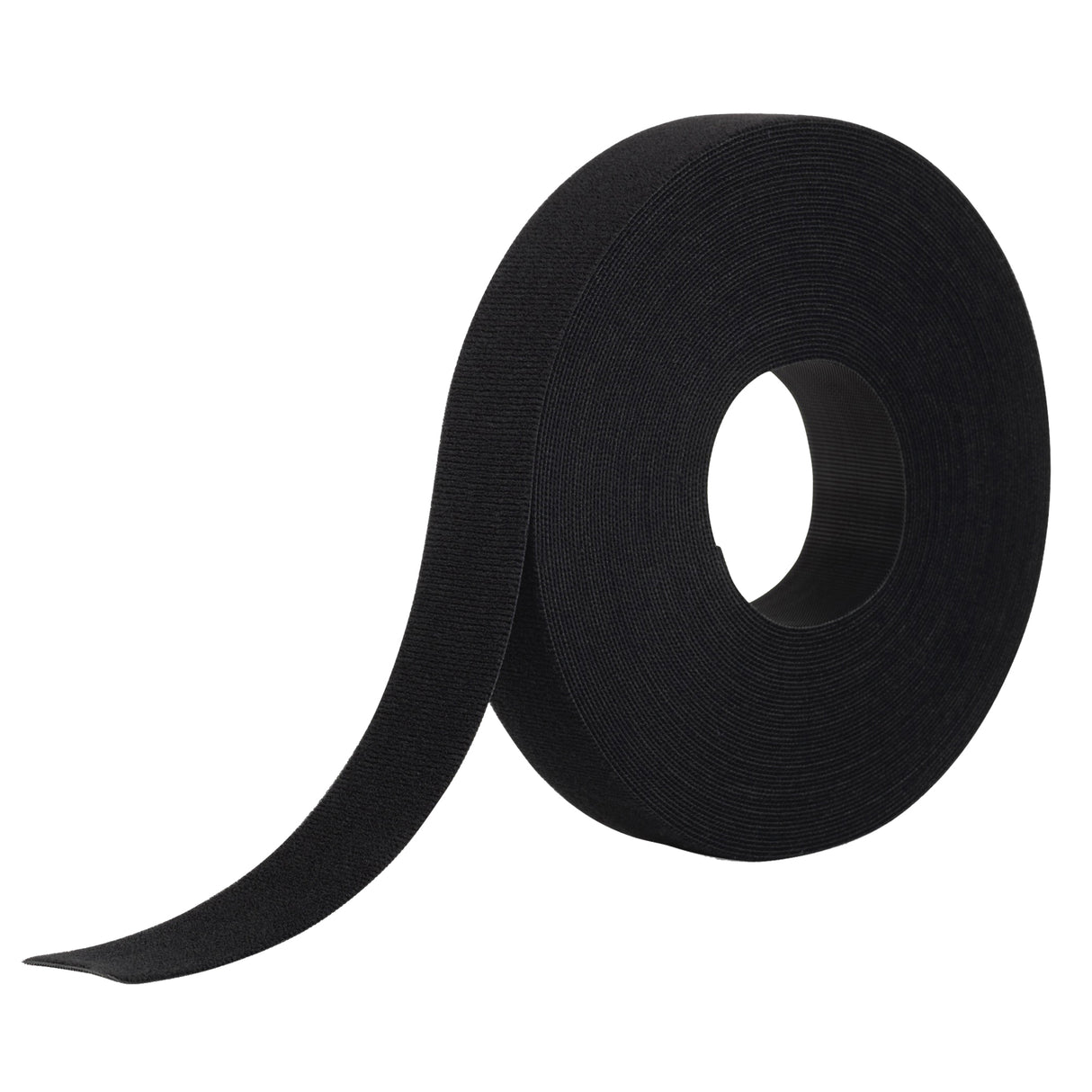 One-Wrap® Fastener Tape, Hook & Loop, 25 yds x 1", Self-Grip, Black