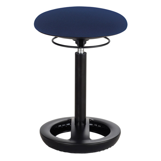 Twixt™ Ergonomic Chair, Stationary, Adjustable, 17" - 22", Polyester Mesh Seat, Blue