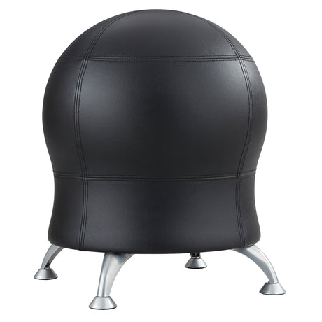 Zenergy™ Ball Chair, Vinyl, Black, 250 lbs. Capacity