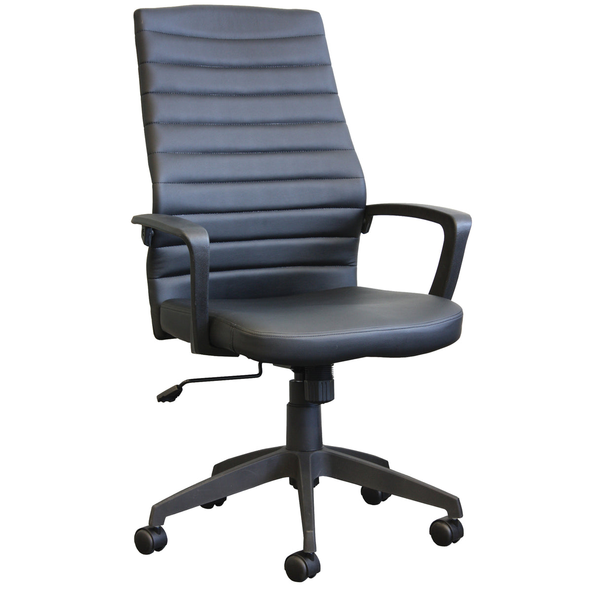 Activ™ A-128 Office Chair, Polyurethane, Black, 275 lbs. Capacity