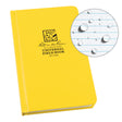 Bound Book, Hard Cover, Yellow, 160 Pages, 4-5/8" W x 7-1/4" L