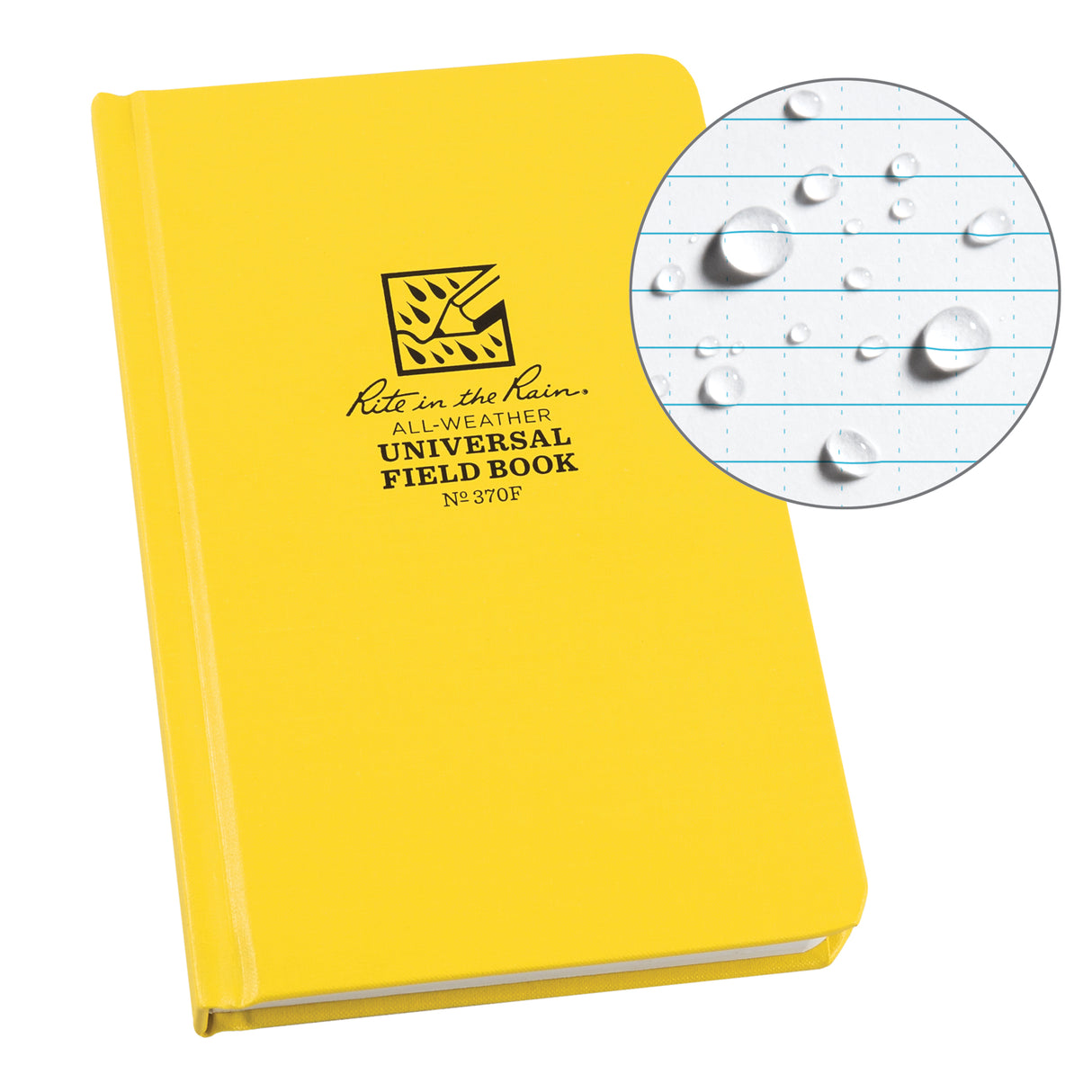 Bound Book, Hard Cover, Yellow, 160 Pages, 4-5/8" W x 7-1/4" L