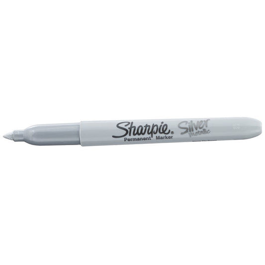 Permanent Marker, Fine, Silver
