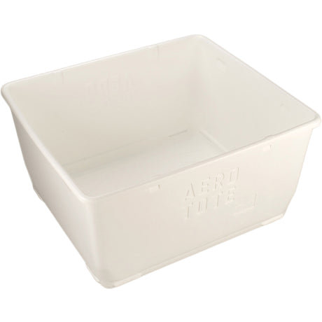 Food Storage Container, Plastic, 108 gal. Capacity, White