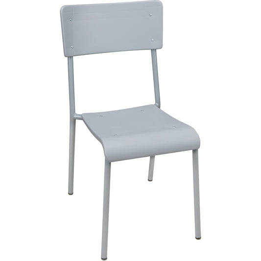 Ventura Stacking Chair, Polypropylene, 36" High, 300 lbs. Capacity, Grey