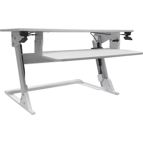 Goya™ Sit-Stand Workstation, Desktop Unit, 21" H x 35-2/5" W x 24" D, White