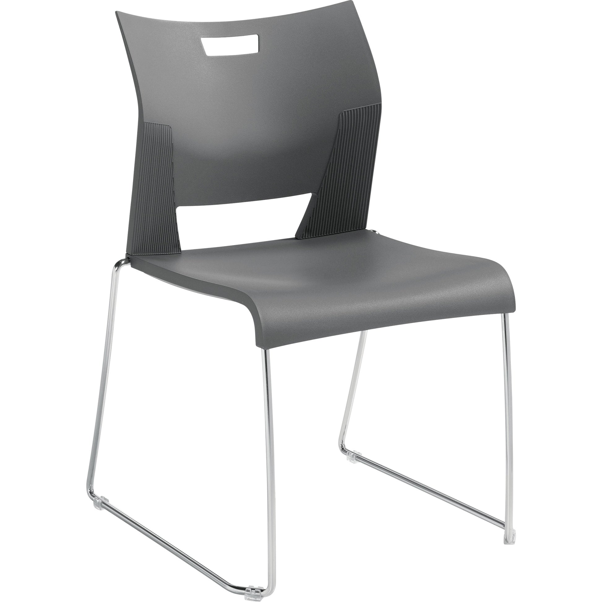 Duet™ Armless Training Chair, Plastic, 33-1/4" High, 350 lbs. Capacity, Grey