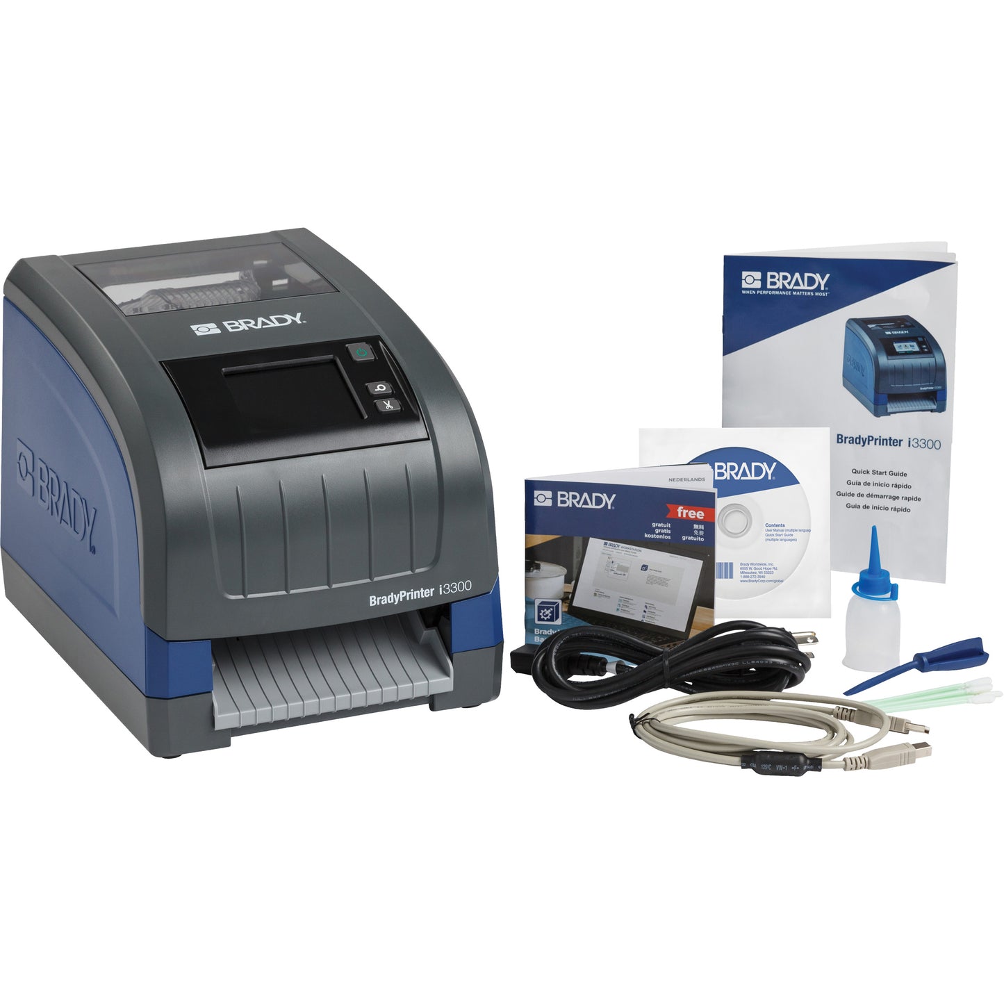 Brady i3300 Industrial Label Printer with Wi-Fi, 60" Tape, 4 IPS