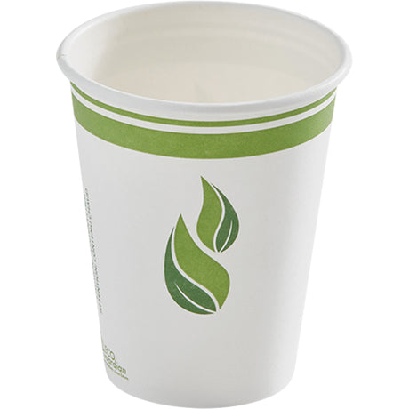 Bare® Compostable Hot Cups, Paper, 8 oz., Multi-Colour