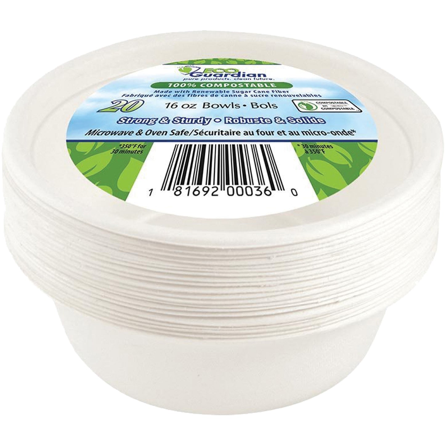 Eco Guardian™ Compostable Bowl